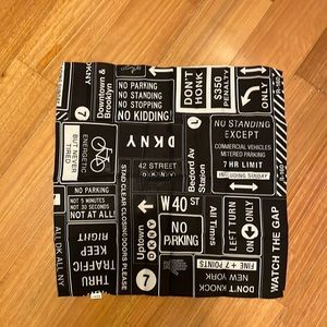 DKNY subway scarf bandana